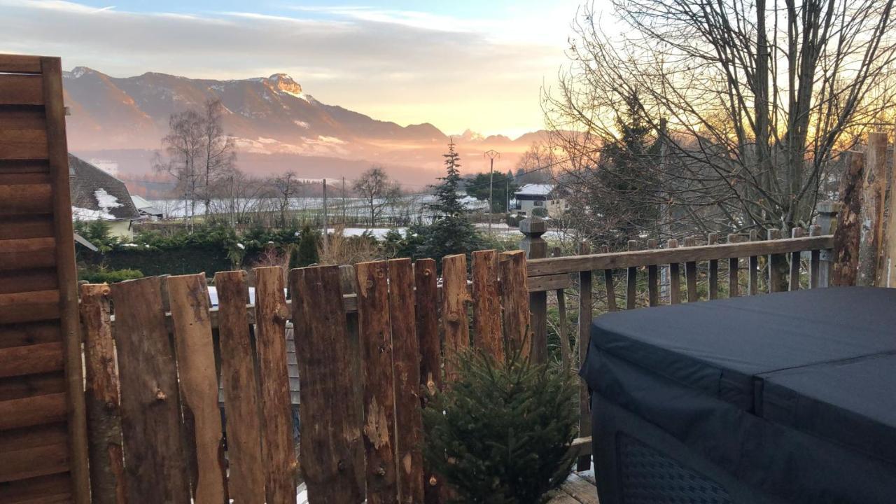 La Cabane A L'Oree Des Bornes Эвир Экстерьер фото