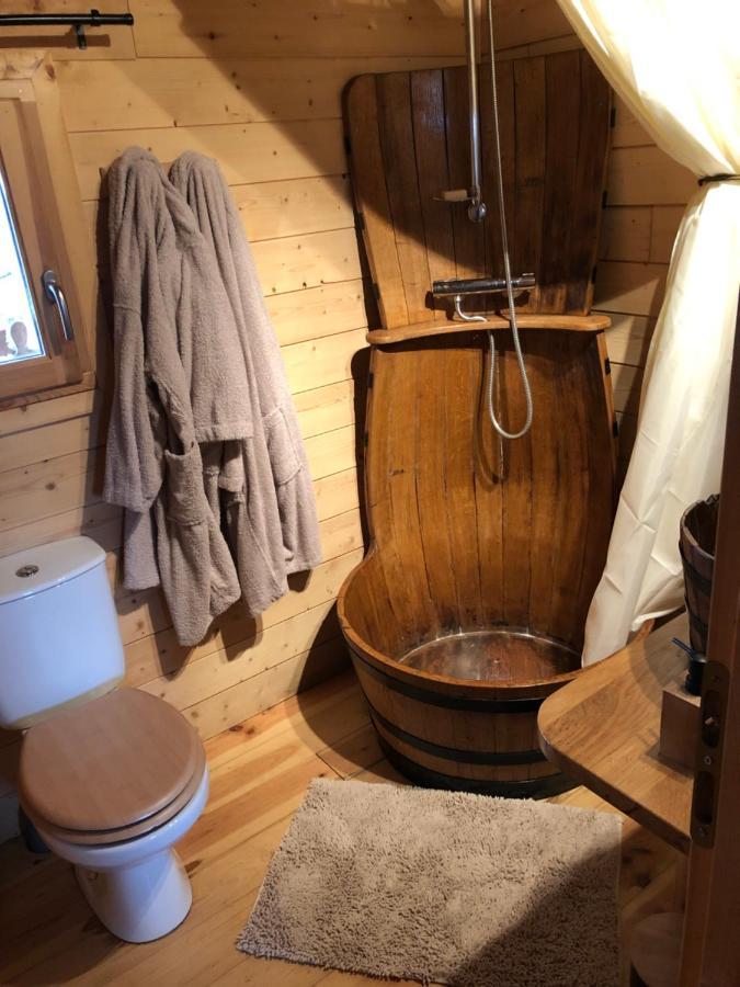 La Cabane A L'Oree Des Bornes Эвир Экстерьер фото